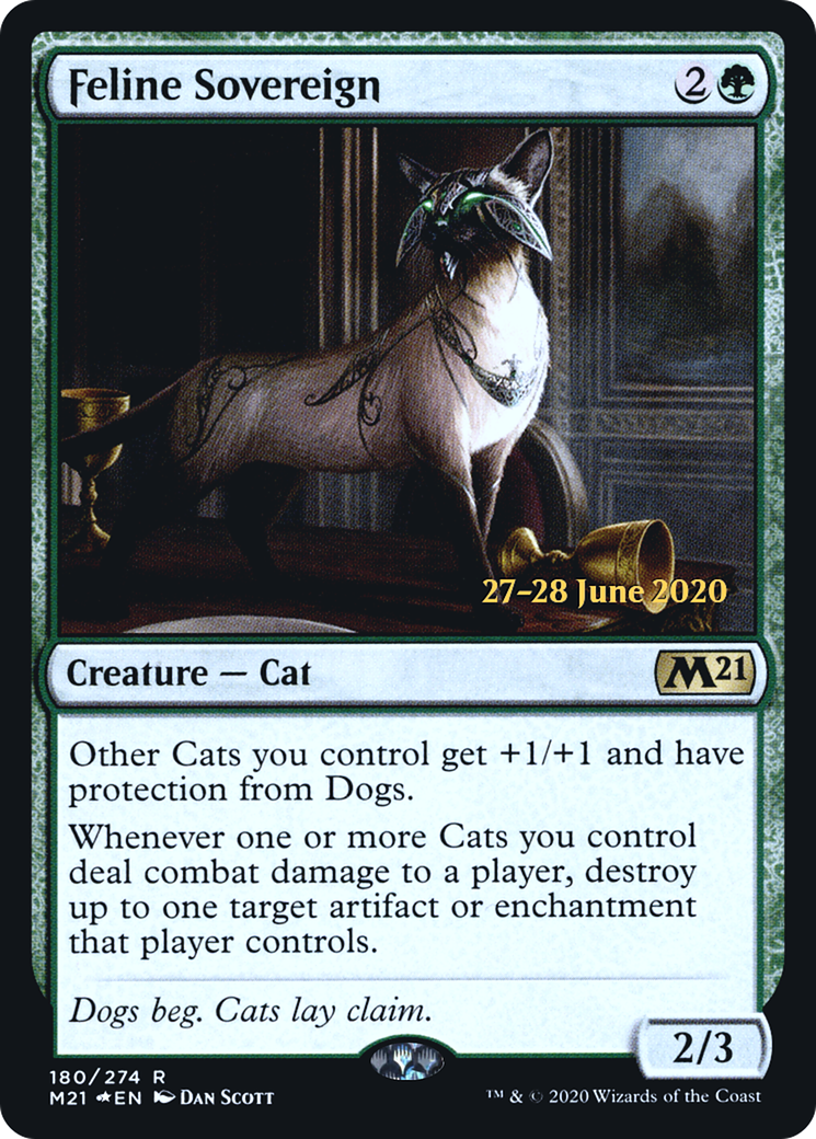 Feline Sovereign (PRE-180S) -  Foil