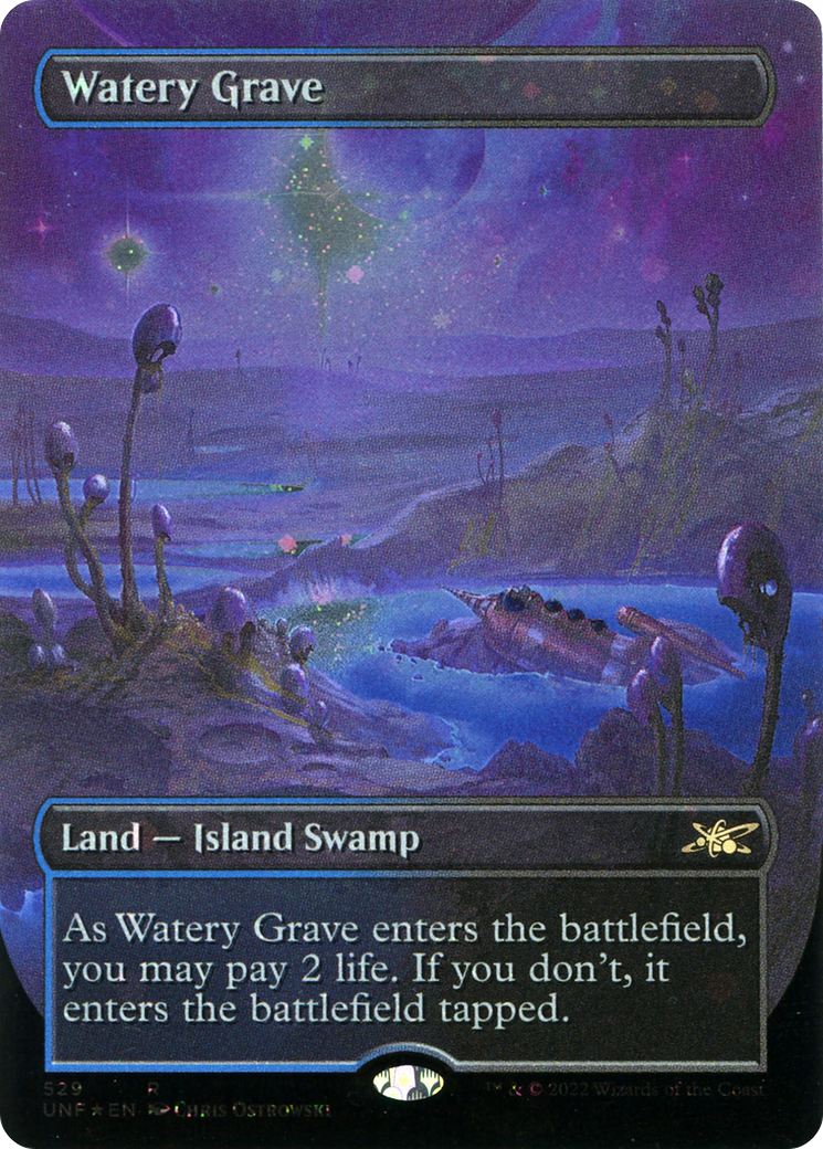 Watery Grave (UNF-529) -  (Borderless) Foil