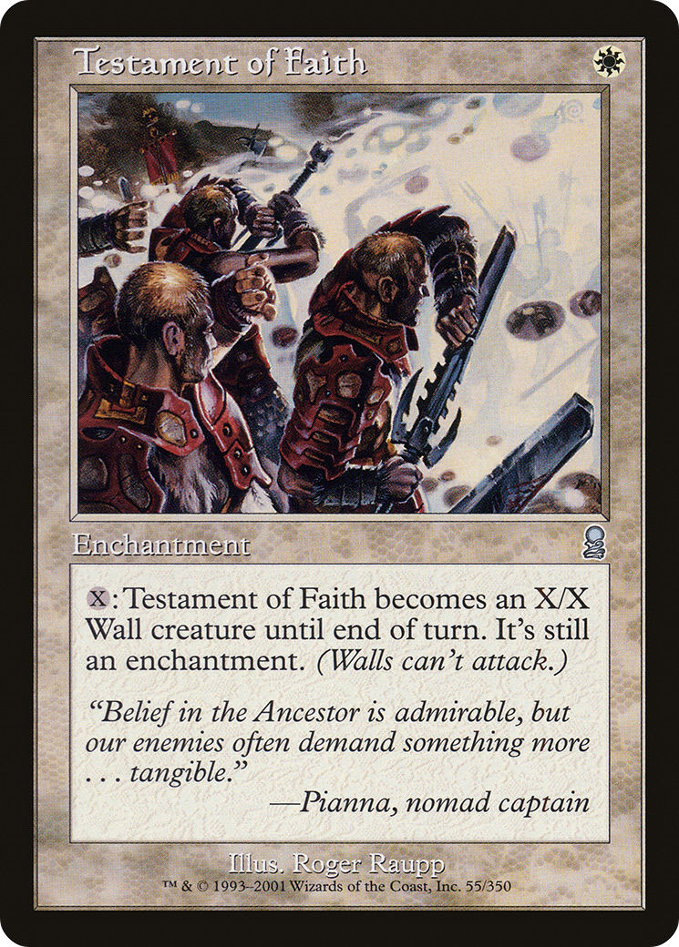 Testament of Faith (ODY-055) -  Foil