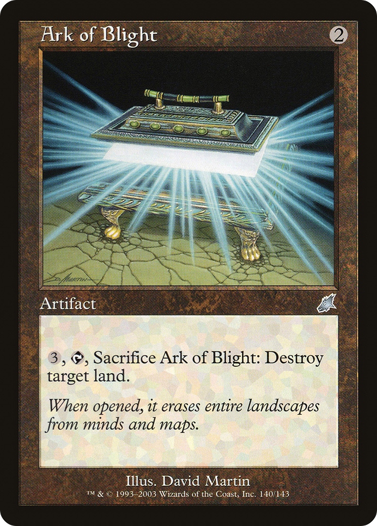 Ark of Blight (SCG-140) -  Foil