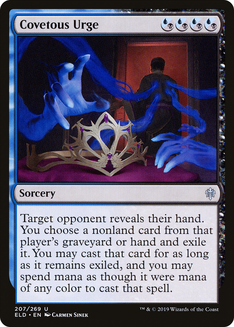 Covetous Urge (ELD-207) -  Foil