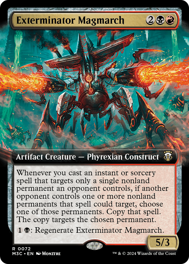 Exterminator Magmarch (M3C-072) - : (Extended Art)