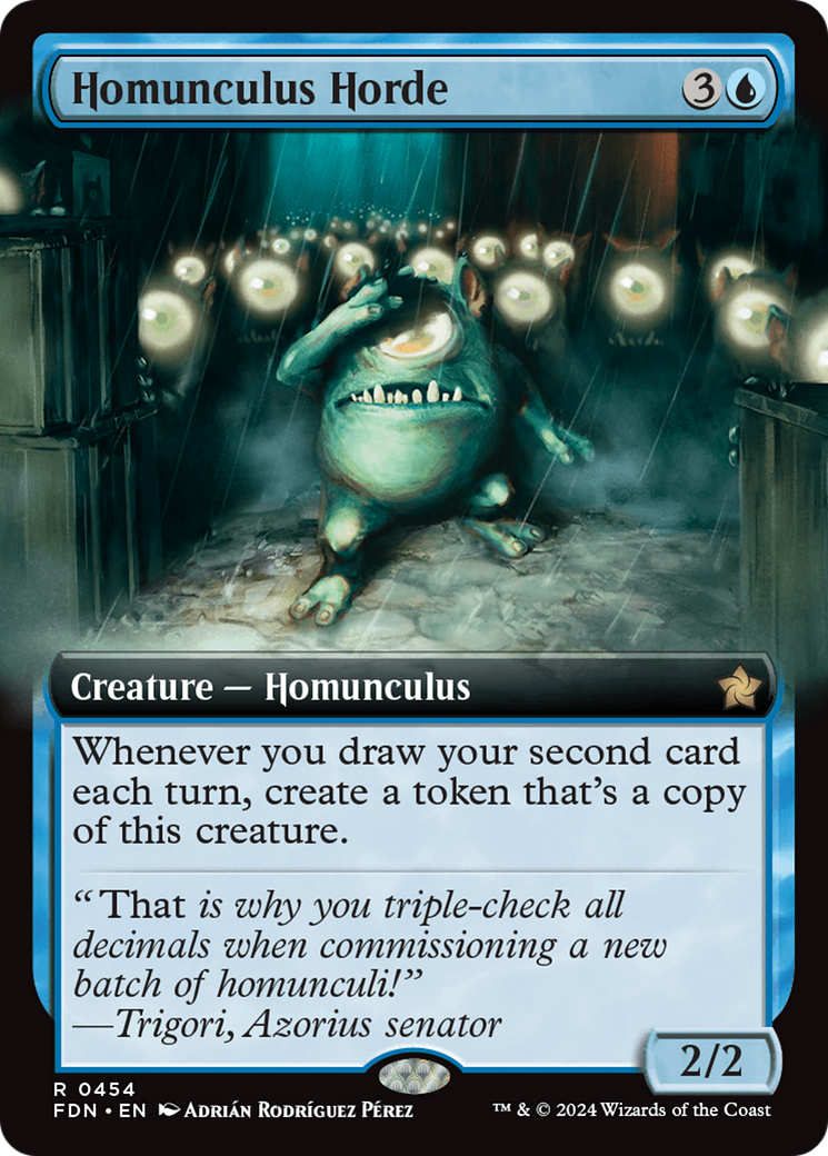 Homunculus Horde (FDN-454) - : (Extended Art)