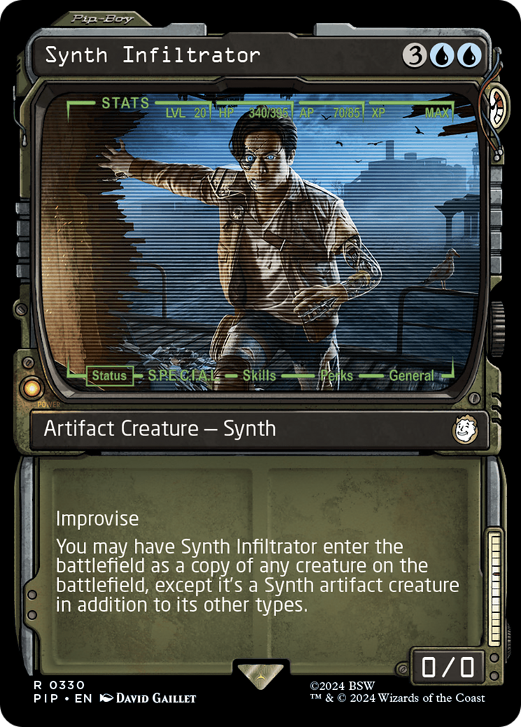 Synth Infiltrator (PIP-330) - : (Showcase) Foil