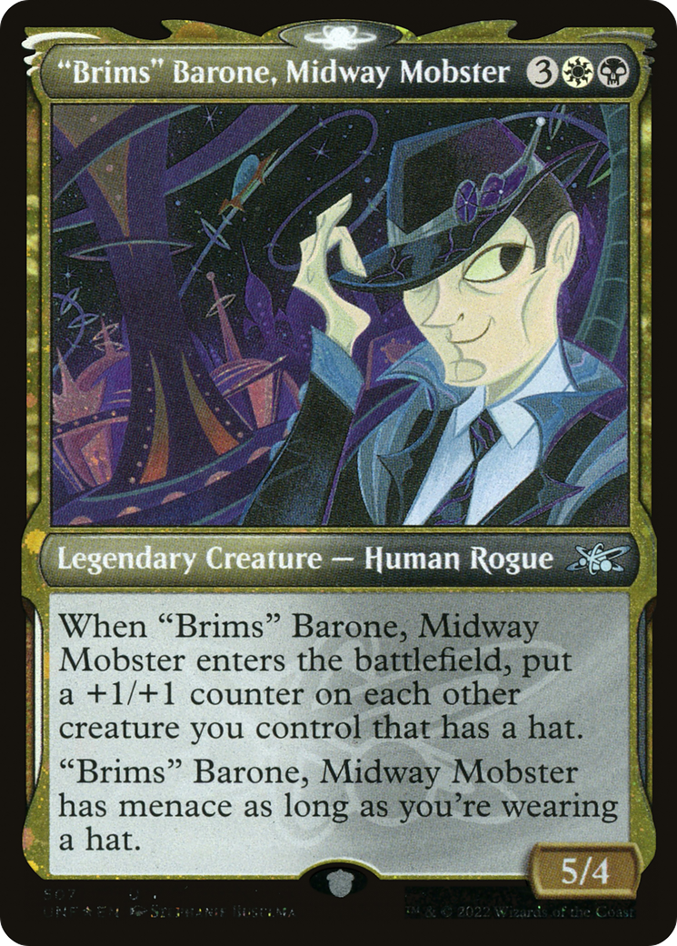 "Brims" Barone, Midway Mobster (UNF-507) - : (Showcase) Foil