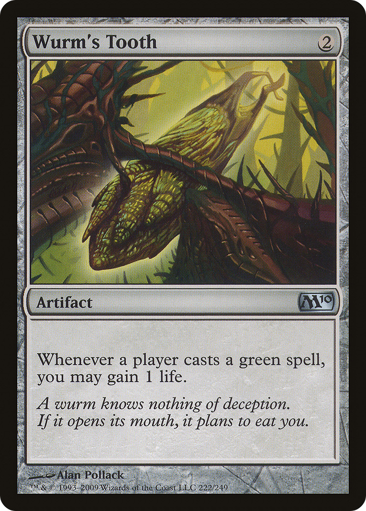 Wurm's Tooth (M10-222) -  Foil