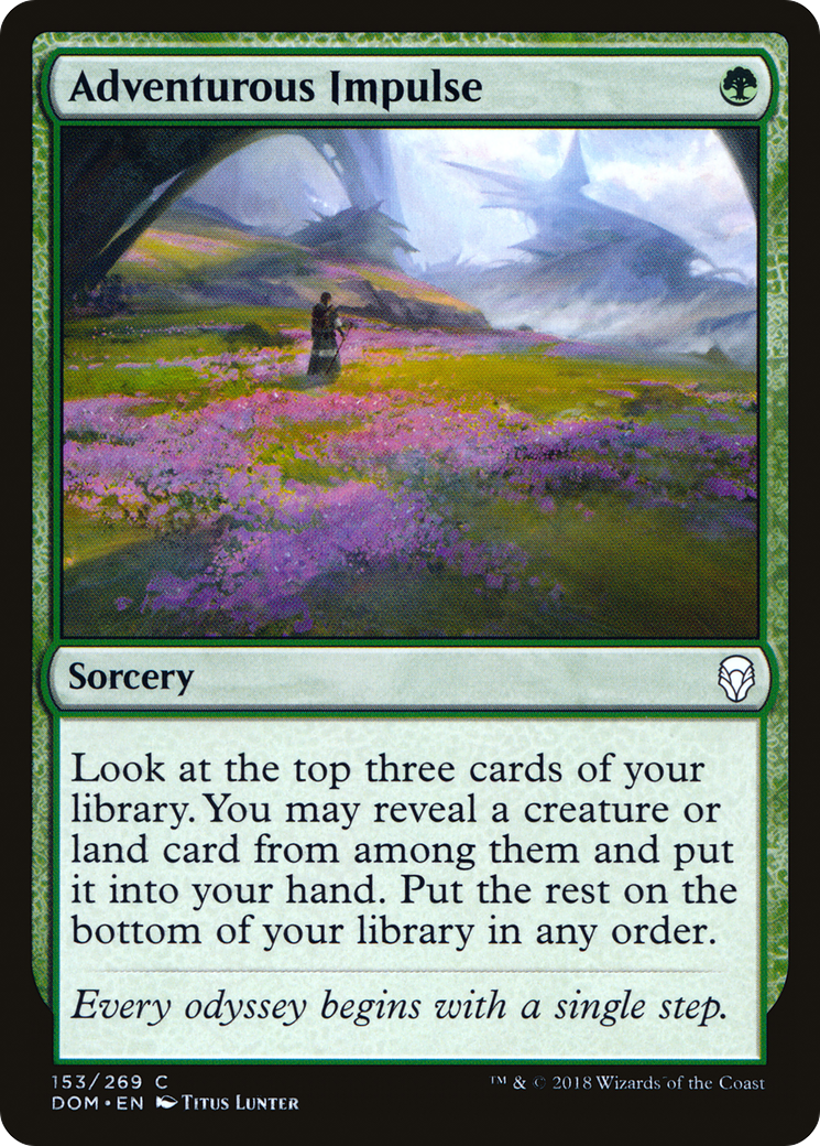 Adventurous Impulse (DOM-153) -  Foil