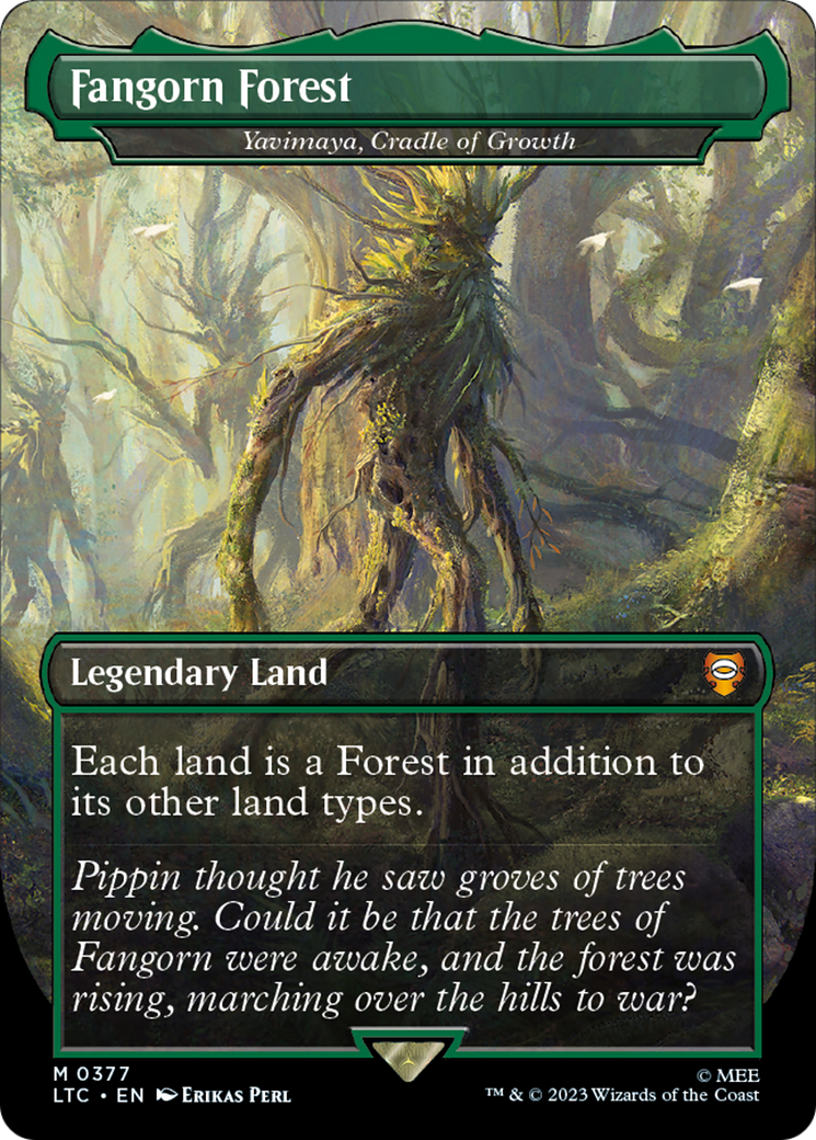 Yavimaya, Cradle of Growth (LTC-377) -  / Fangorn Forest (Borderless)