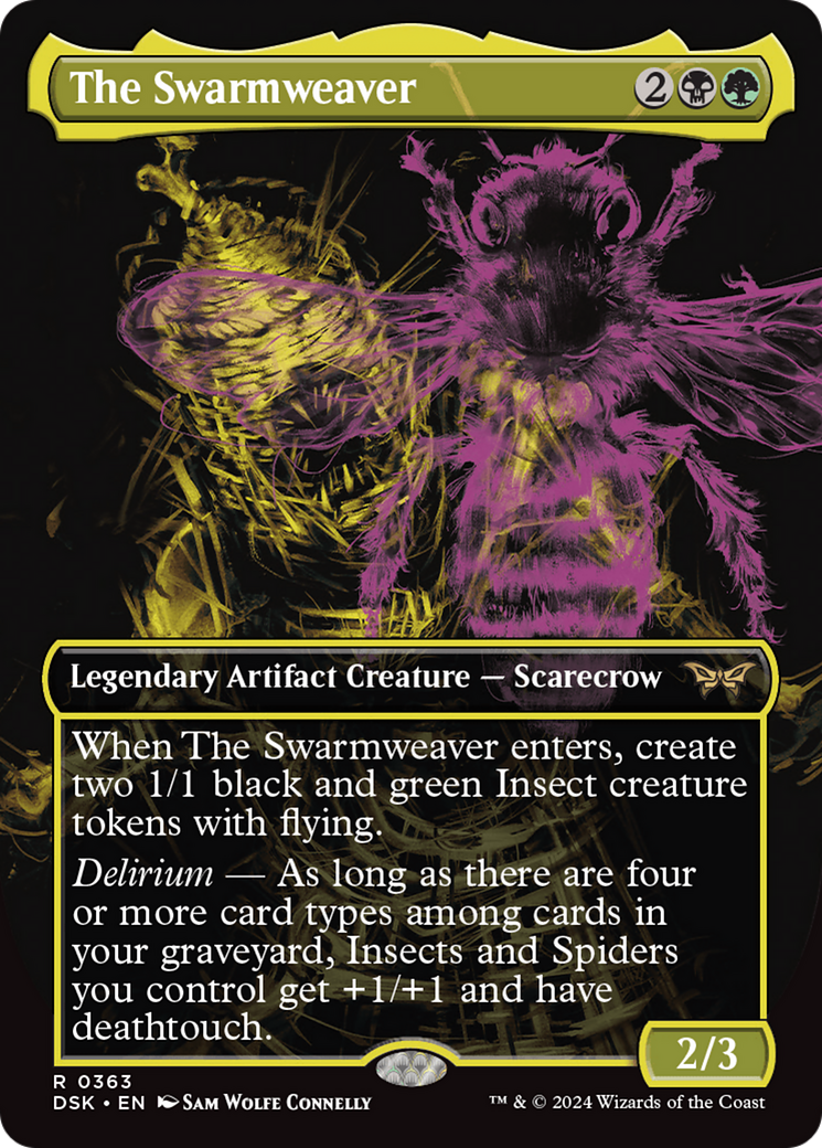 The Swarmweaver (DSK-363) -  (Borderless) Foil