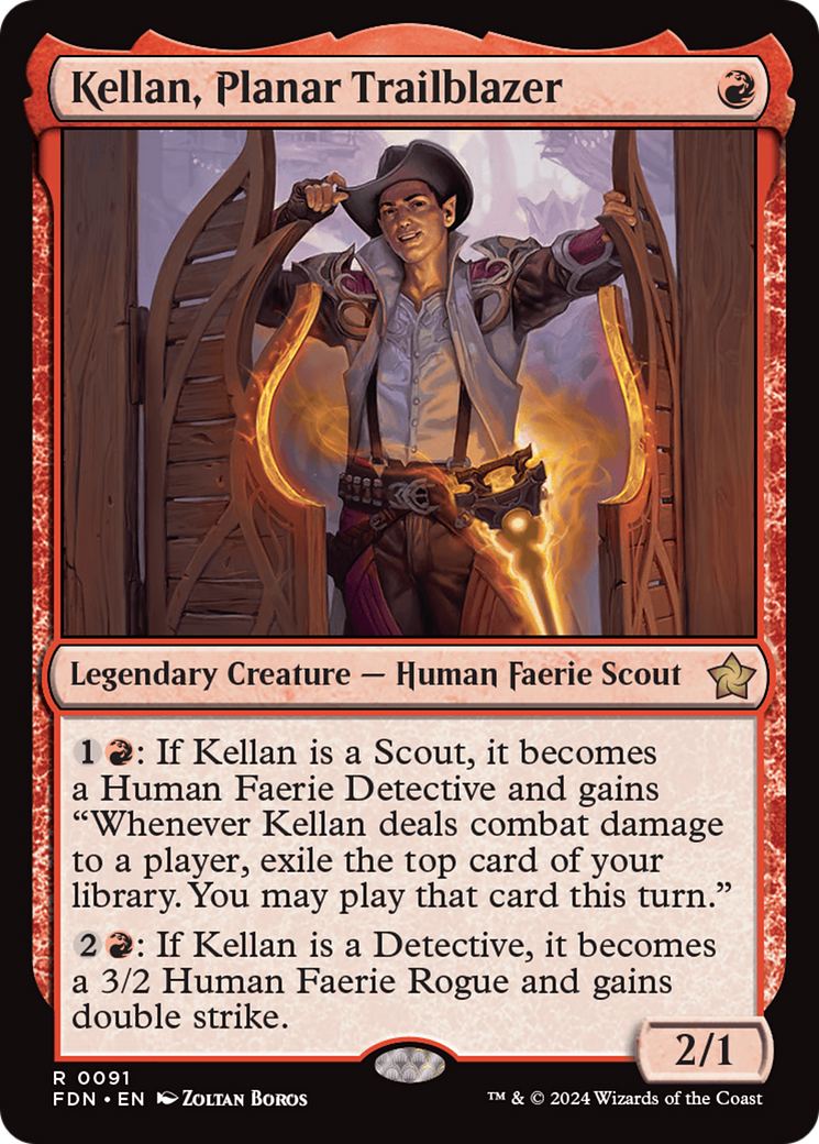 Kellan, Planar Trailblazer (FDN-091) -  Foil