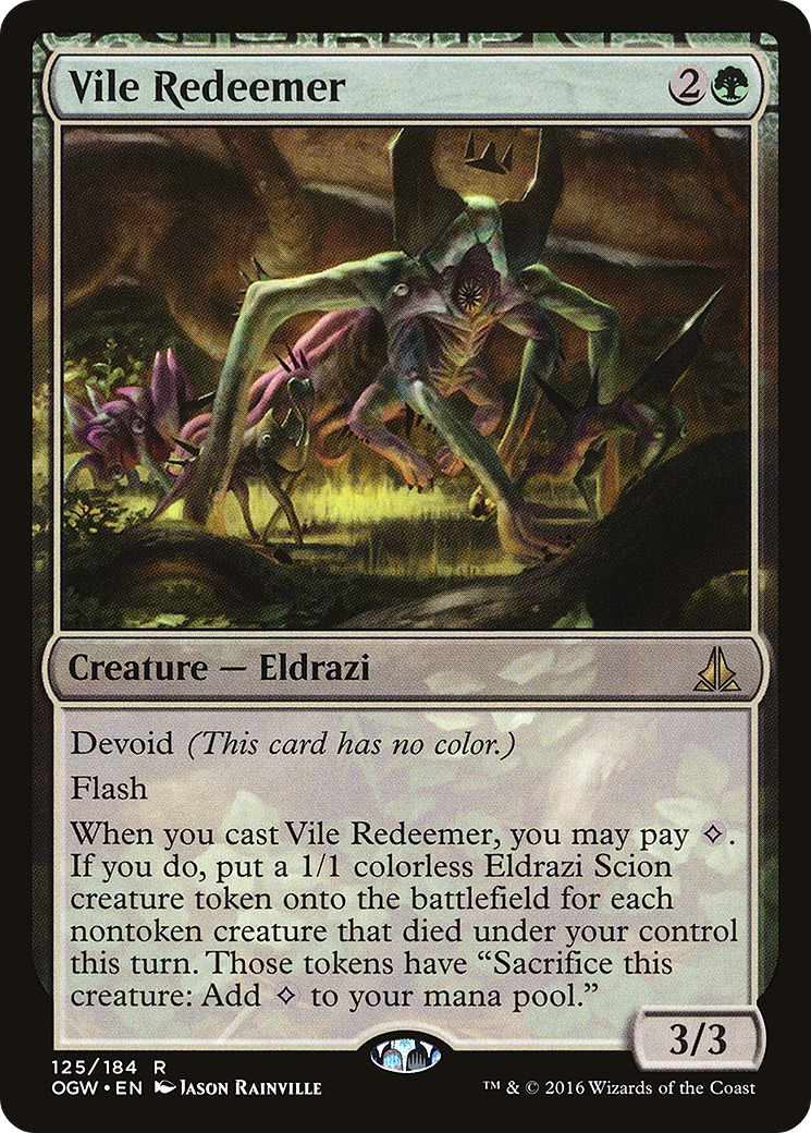 Vile Redeemer (OGW-125) - : (devoid) Foil