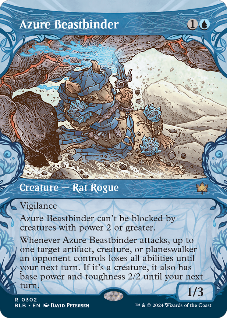 Azure Beastbinder (BLB-302) - : (Showcase)