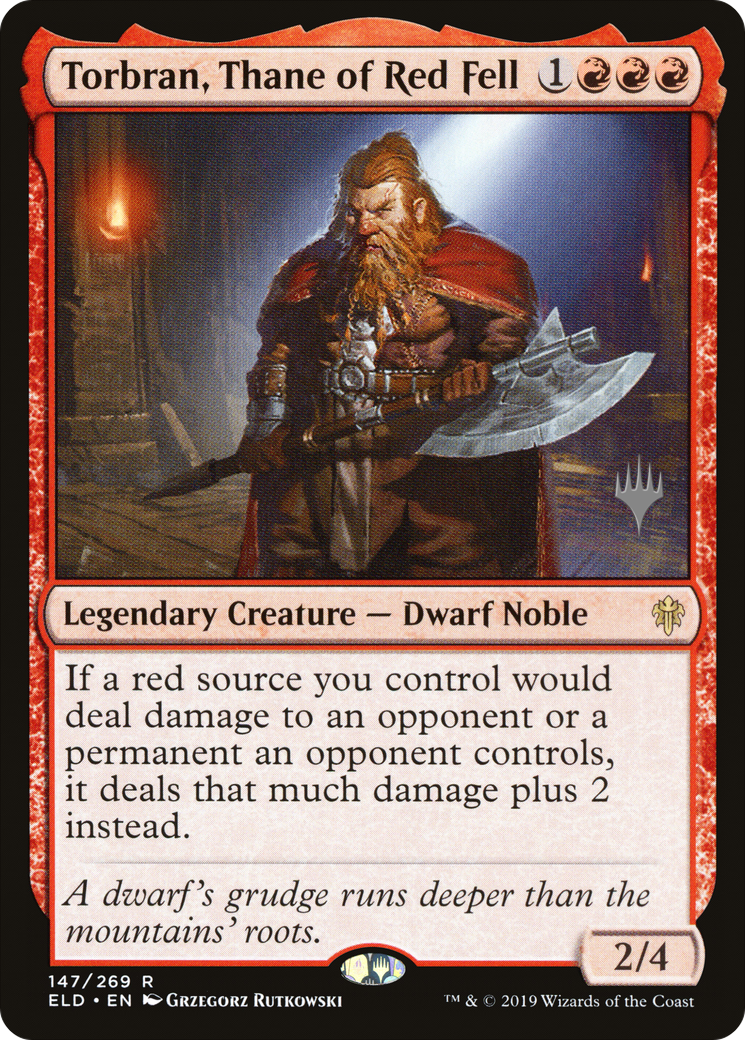 Torbran, Thane of Red Fell (PPELD-147P) -  Foil