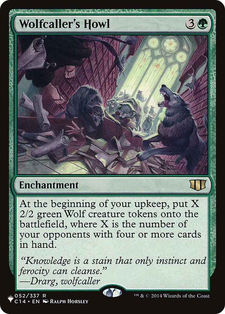 Wolfcaller's Howl (LIST-C14-52) -