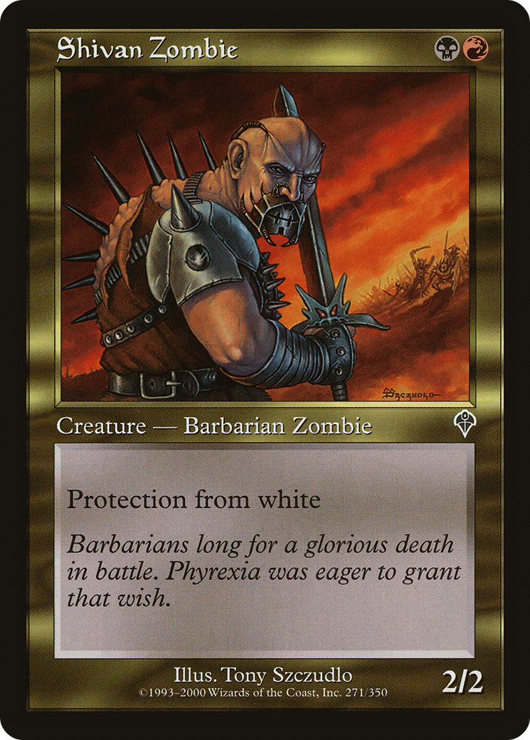 Shivan Zombie (INV-271) -  Foil