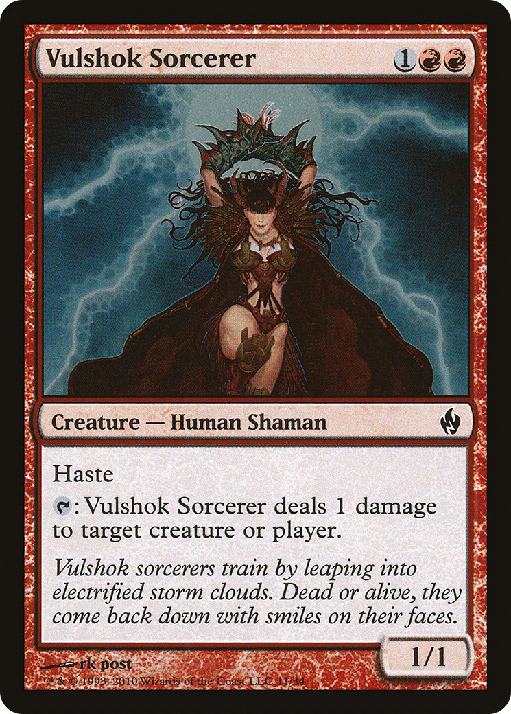 Vulshok Sorcerer (PD2-011) -  Foil