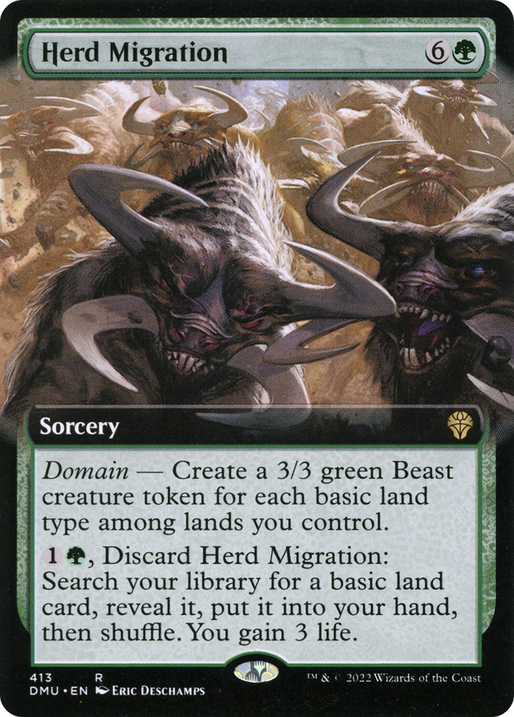 Herd Migration (DMU-413) - : (Extended Art)