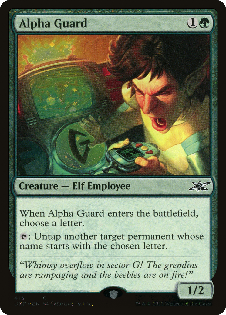 Alpha Guard (UNF-415) -  Foil