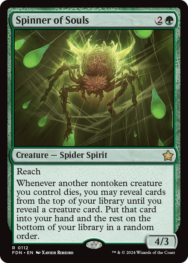 Spinner of Souls (FDN-112) -  Foil