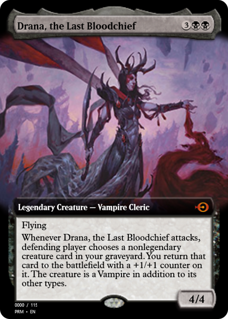 Drana, the Last Bloodchief (PRM-83742) -  Foil