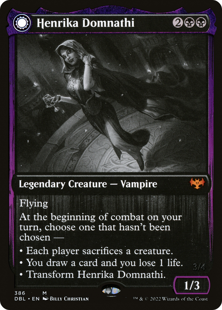 Henrika Domnathi // Henrika, Infernal Seer (DBL-386) - : (Double Faced Transform)