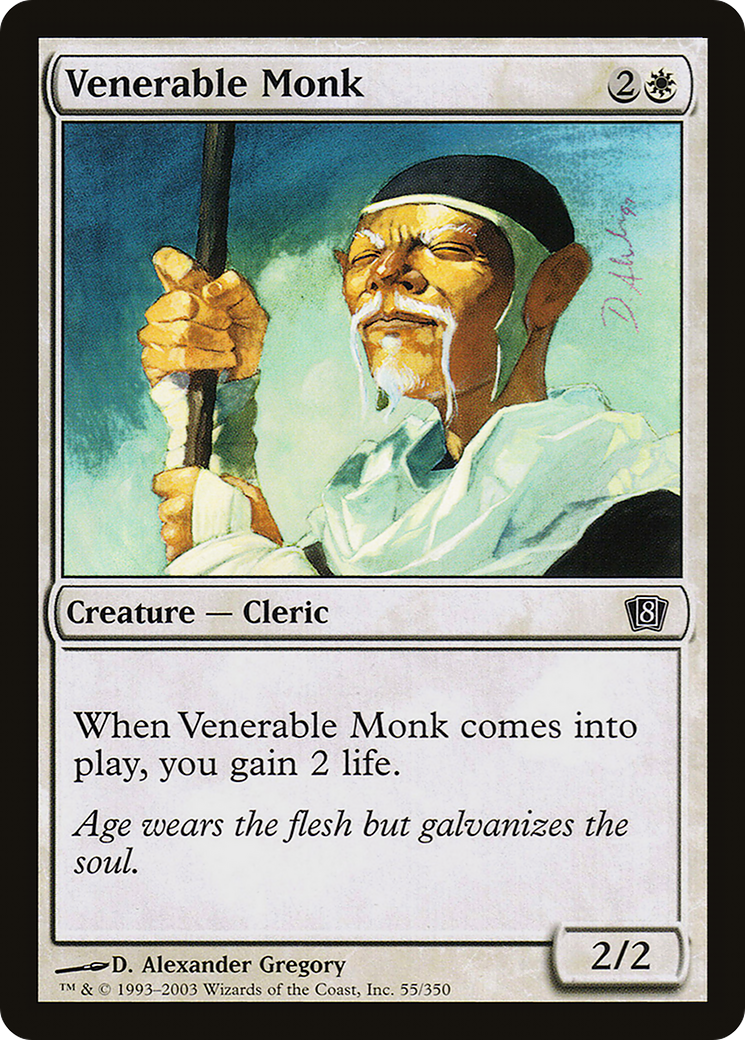 Venerable Monk (8ED-55★) -  Foil