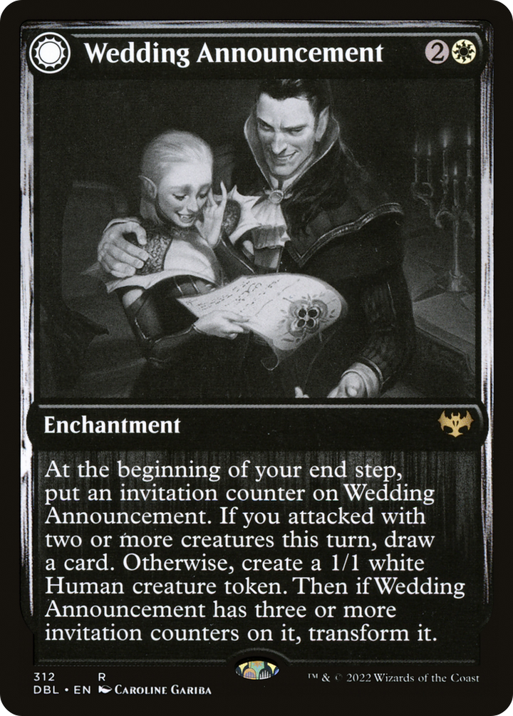 Wedding Announcement // Wedding Festivity (DBL-312) - : (Double Faced Transform)