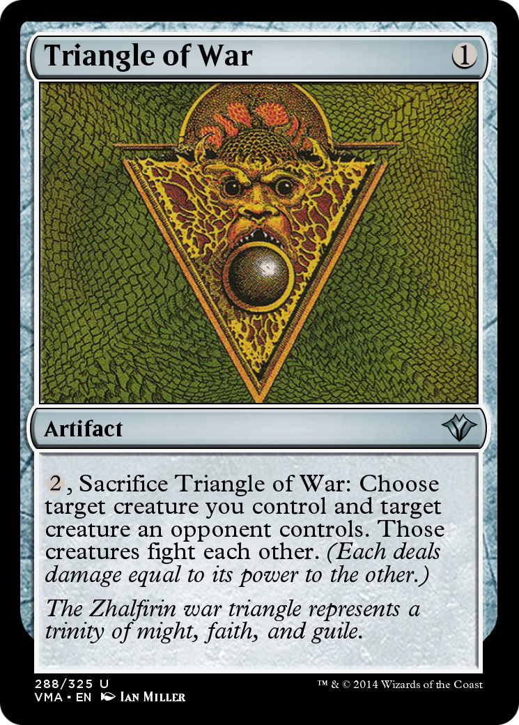 Triangle of War (VMA-288) -  Foil