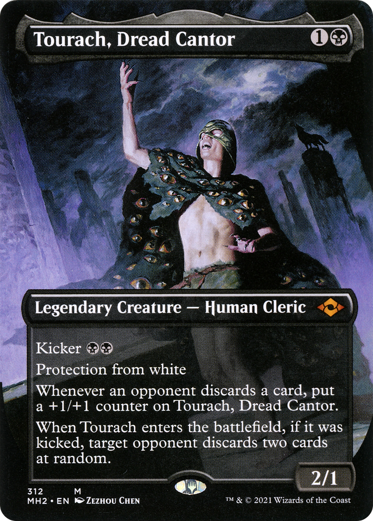 Tourach, Dread Cantor (MH2-312) -  (Borderless) Foil