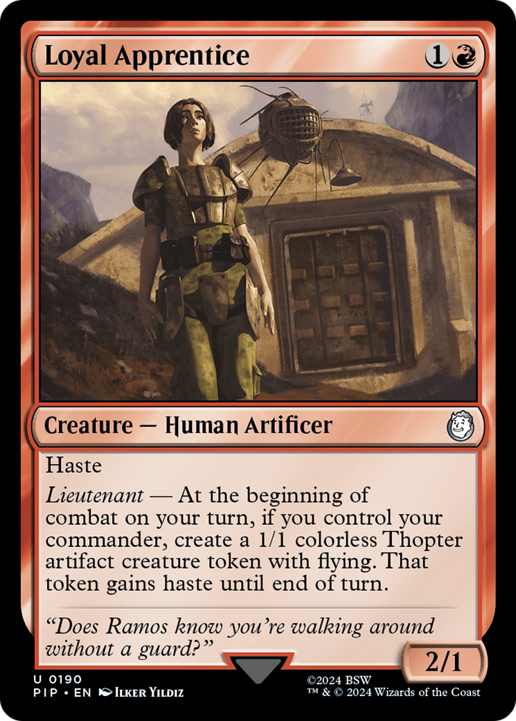 Loyal Apprentice (PIP-190) -  Foil