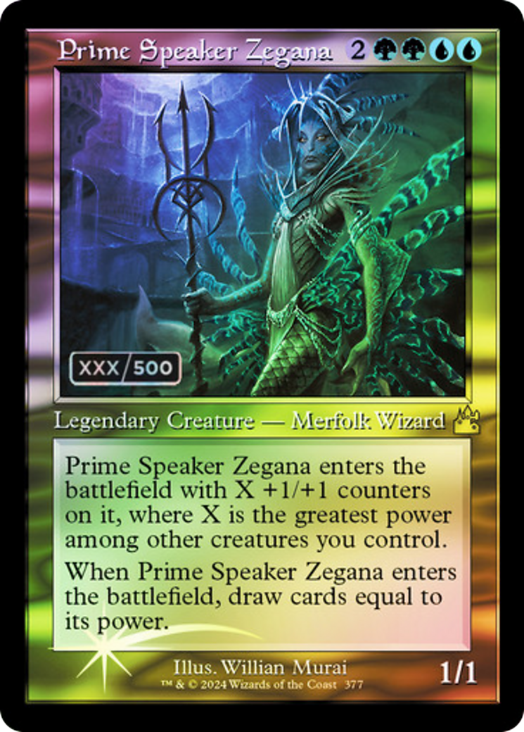 Prime Speaker Zegana (RVR-377Z) -  Foil