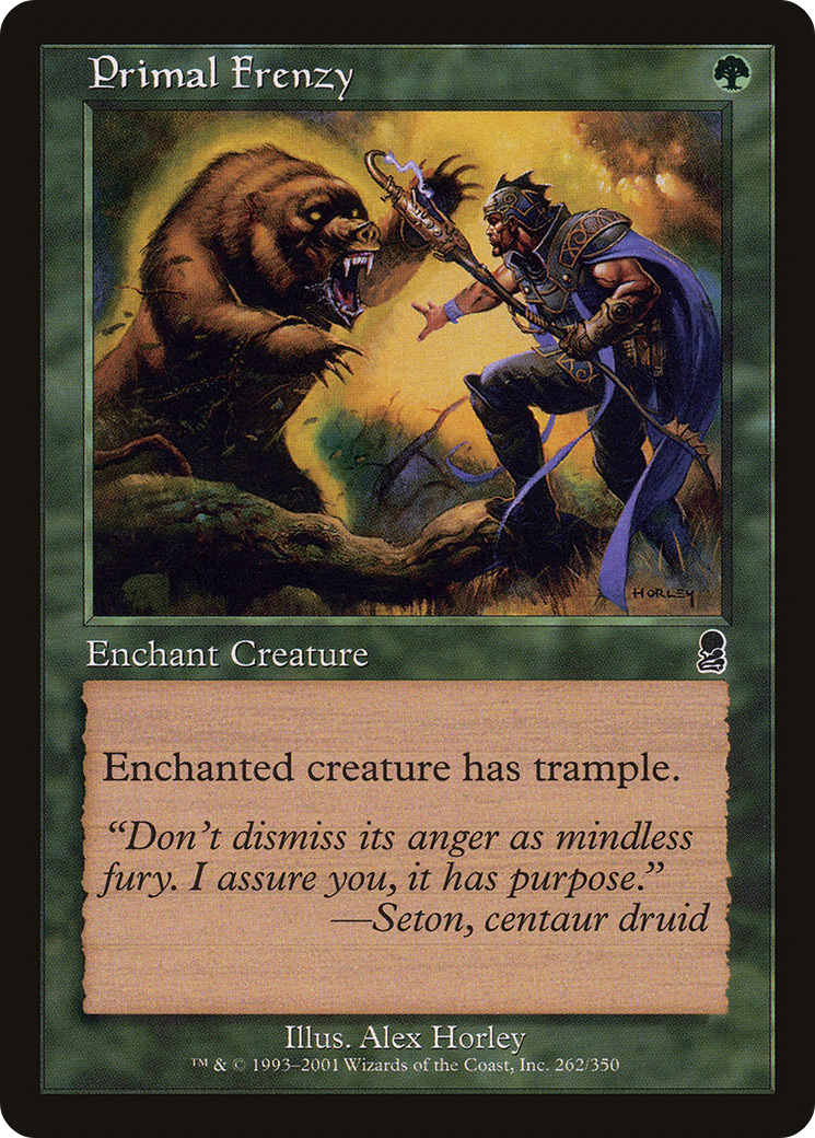 Primal Frenzy (ODY-262) -  Foil