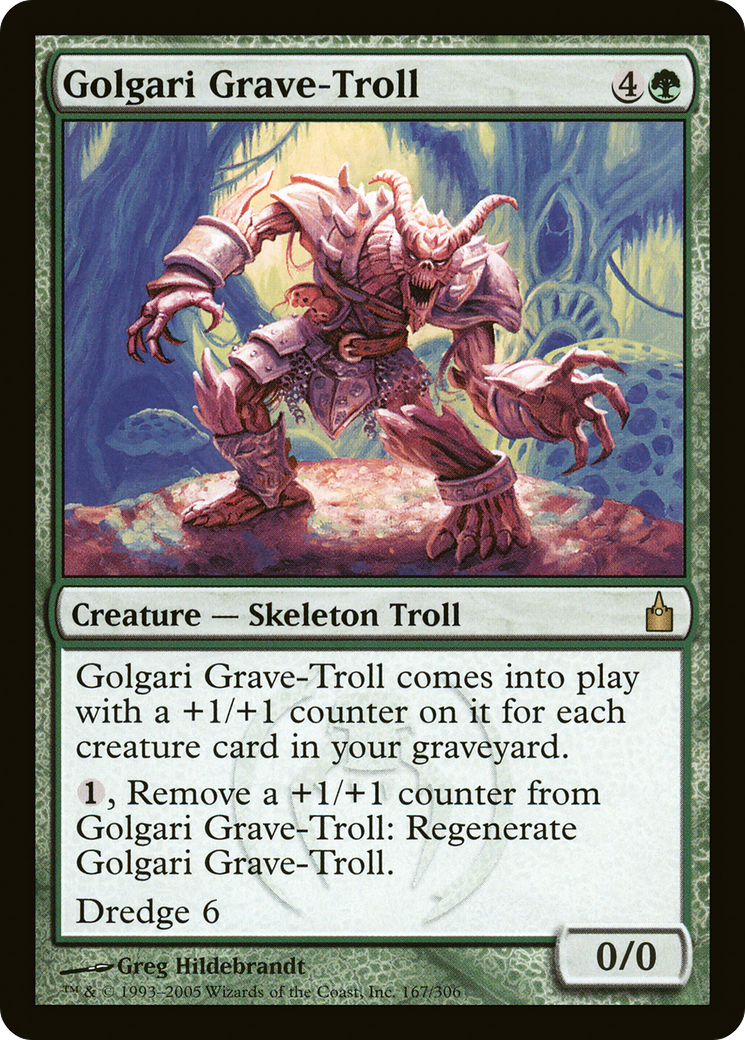 Golgari Grave-Troll (RAV-167) -