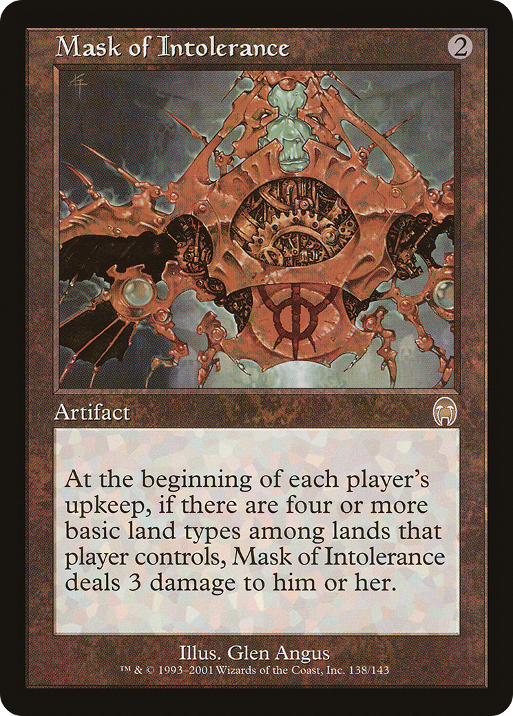 Mask of Intolerance (APC-138) -  Foil