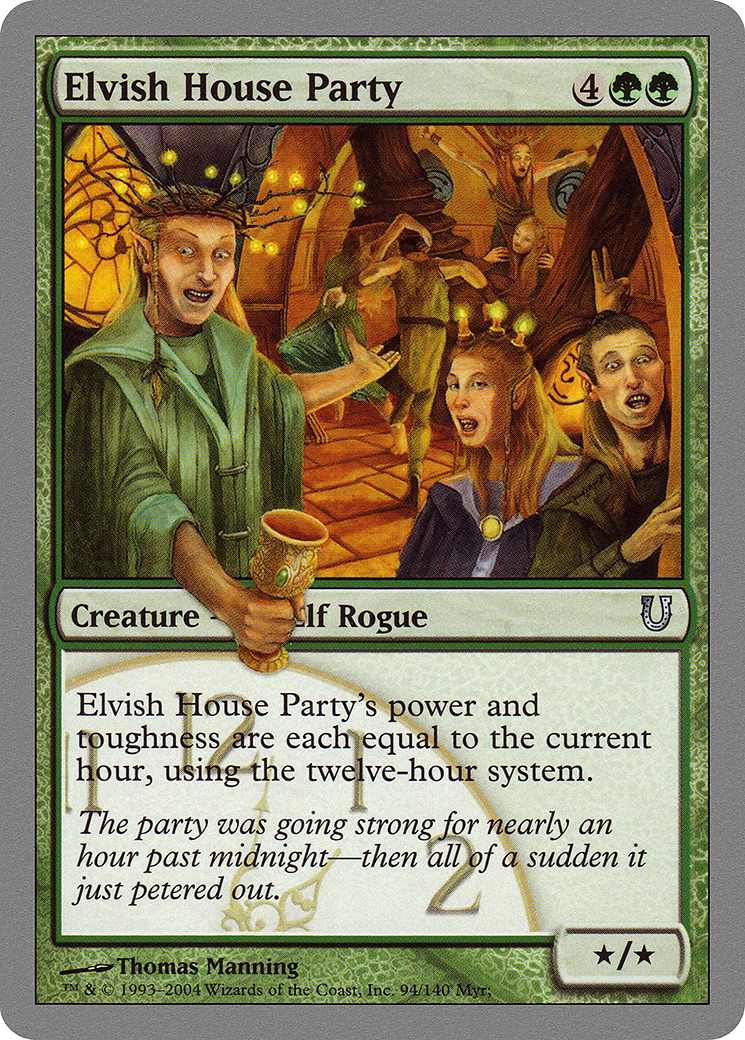 Elvish House Party (UNH-094) -  Foil