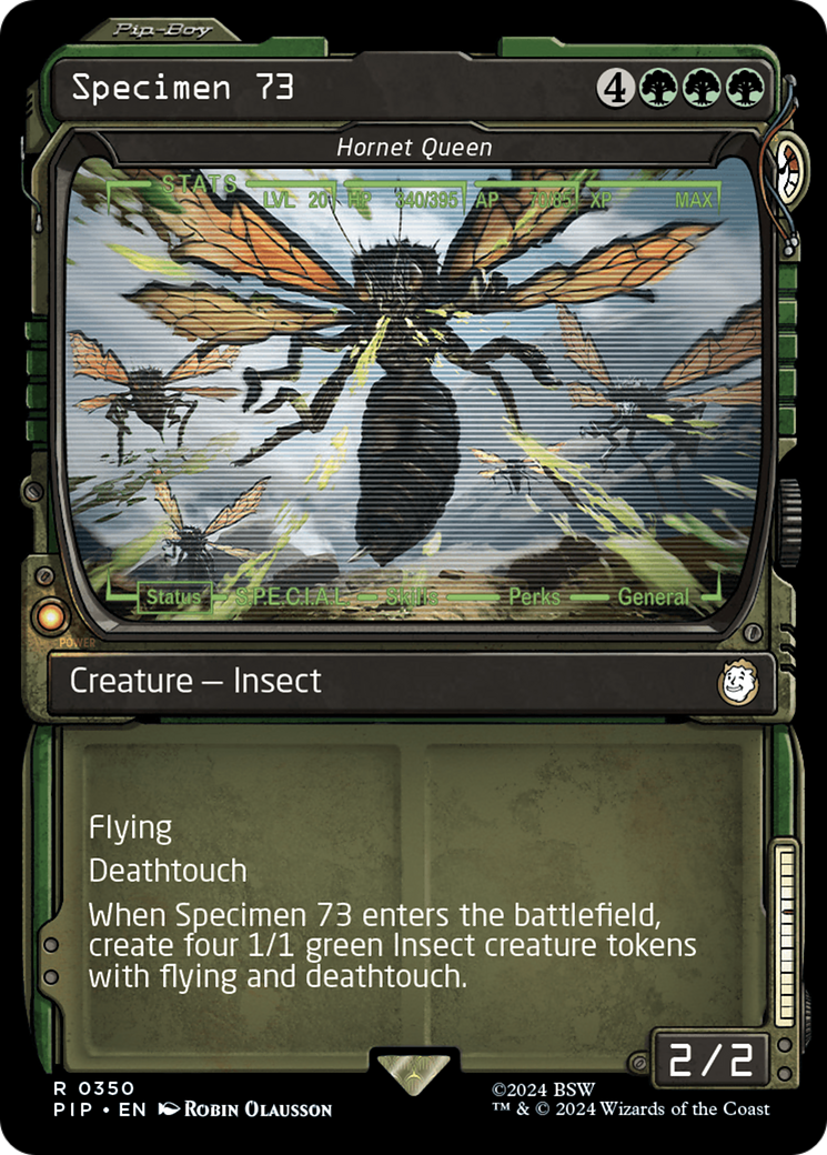 Hornet Queen (PIP-350) -  / Specimen 73: (Showcase)