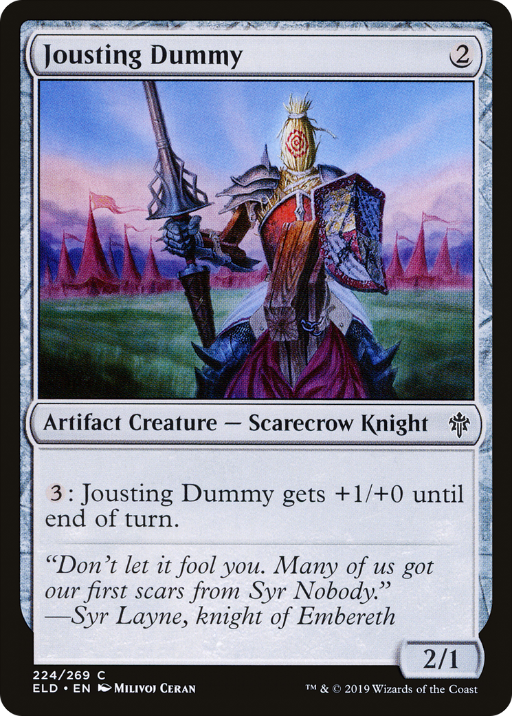 Jousting Dummy (ELD-224) -  Foil