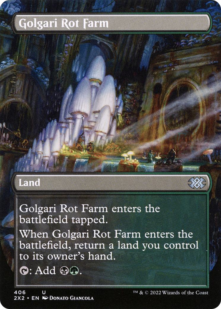 Golgari Rot Farm (2X2-406) -  (Borderless)