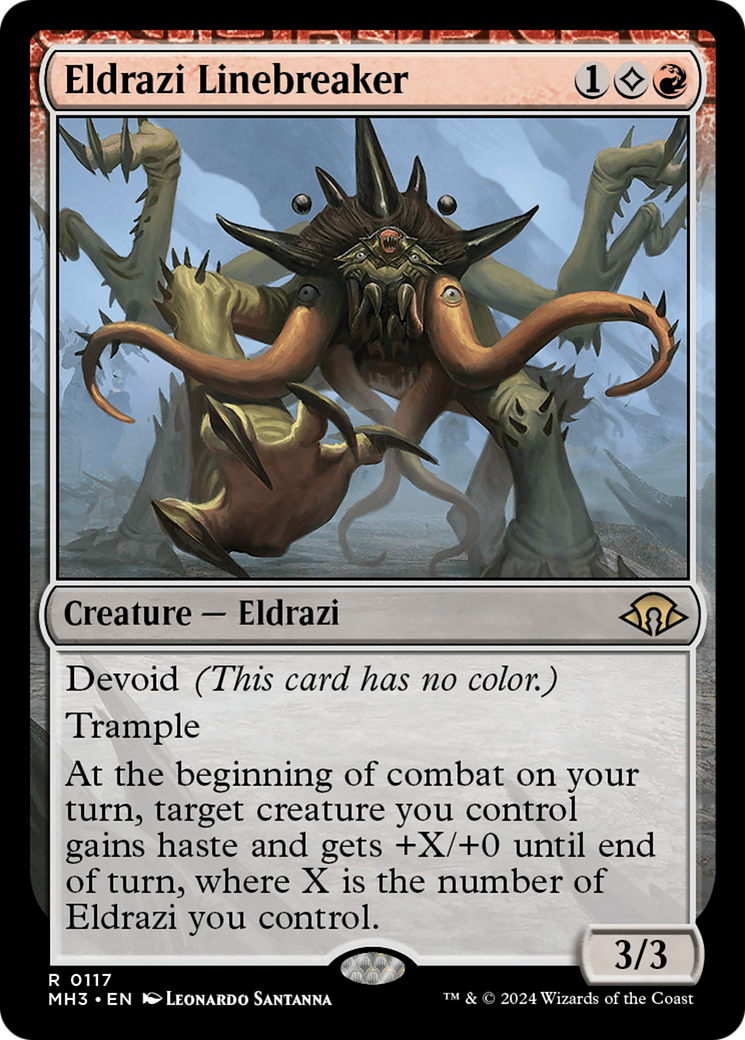 Eldrazi Linebreaker (MH3-117) - : (devoid)