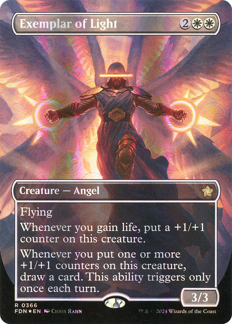 Exemplar of Light (FDN-366) -  (Borderless) Foil