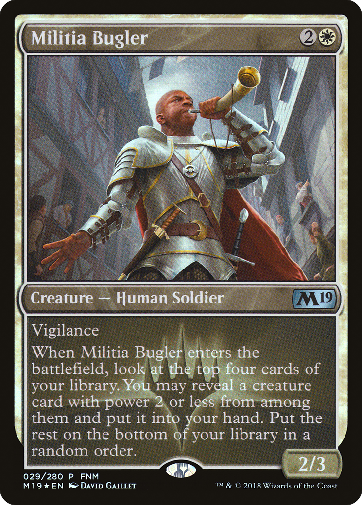 Militia Bugler (FNM-029) -  Foil