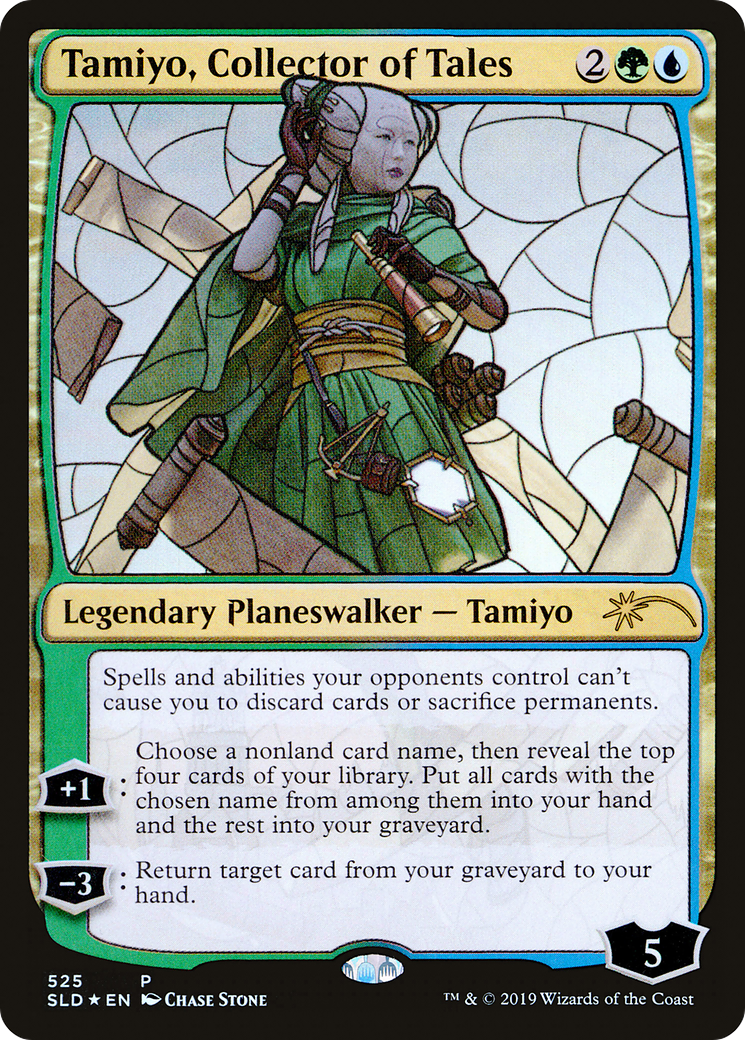 Tamiyo, Collector of Tales (SLD-525) -  Foil