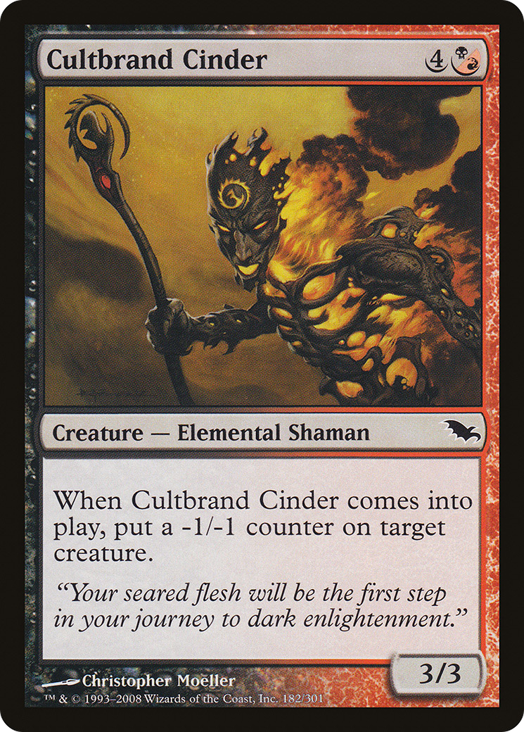 Cultbrand Cinder (SHM-182) -  Foil