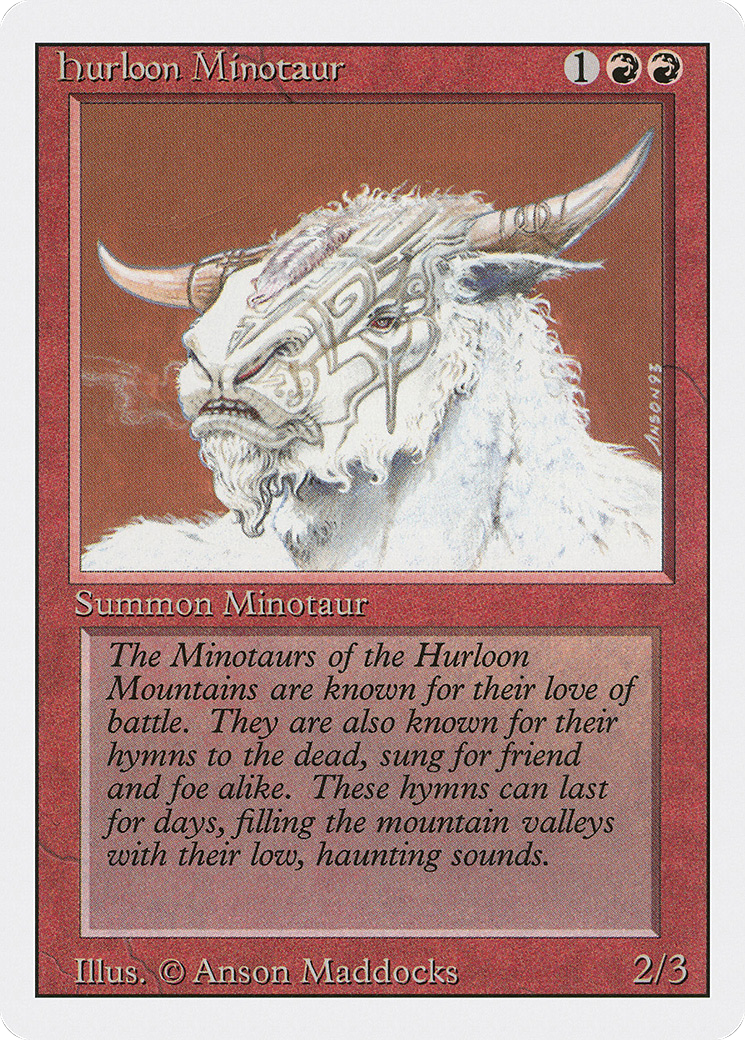 Hurloon Minotaur (3ED-159) -