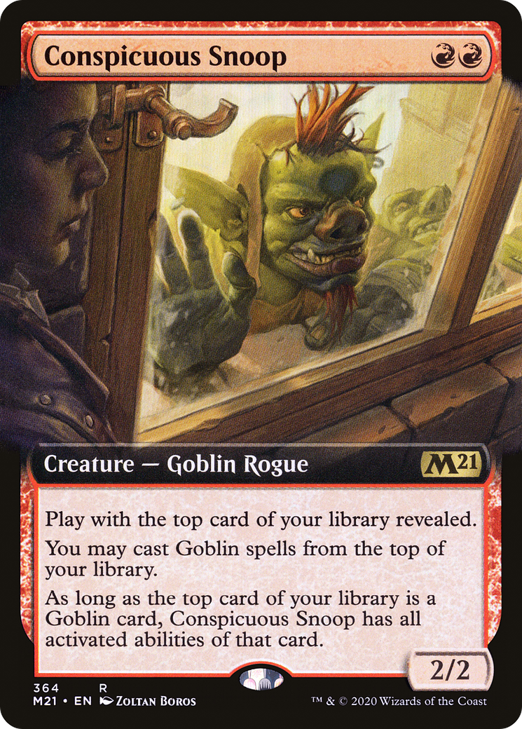 Conspicuous Snoop (M21-364) - : (Extended Art) Foil