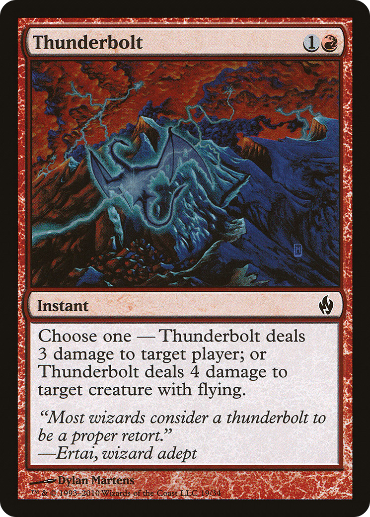 Thunderbolt (PD2-019) -  Foil