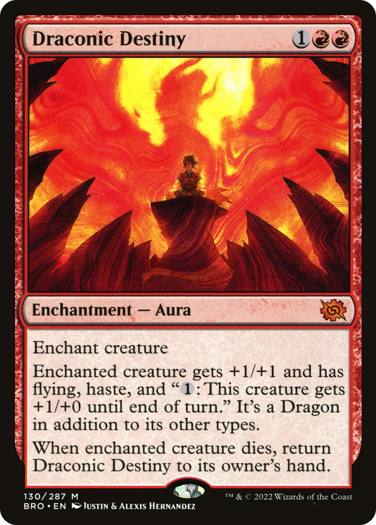 Draconic Destiny (BRO-130) -  Foil