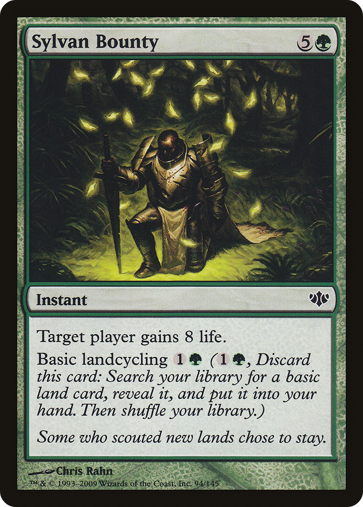 Sylvan Bounty (CON-094) -  Foil