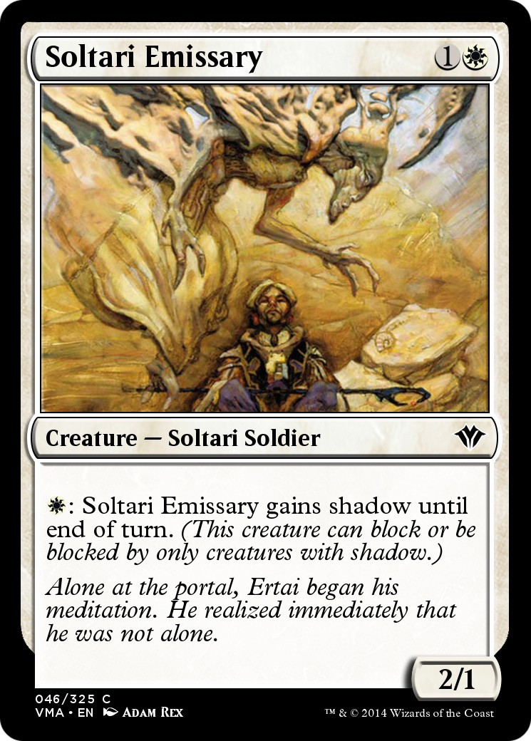 Soltari Emissary (VMA-046) -  Foil