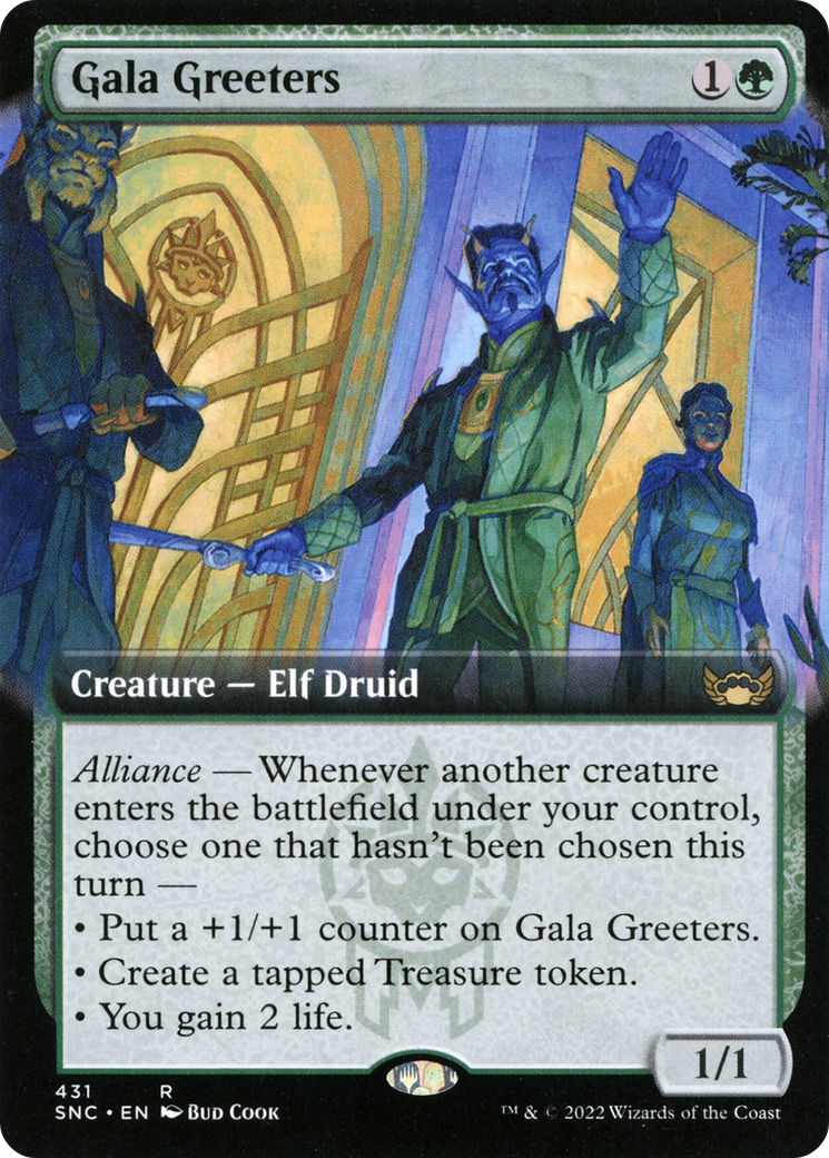 Gala Greeters (SNC-431) - : (Extended Art) Foil